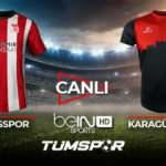 Sivasspor Fatih Karag&uuml;mr&uuml;k ma&ccedil;ı canlı izle! | BeIN Sports Sivas Karag&uuml;mr&uuml;k canlı skor takip!