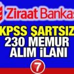 Ziraat Bankası memur alım son başvuru için az kaldı! Başvuru için bugün son gün