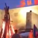 28 yıl sonra Şuşa'da Nevruz ateşi yakıldı!