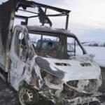 Ağrı&rsquo;da ara&ccedil; kundaklama olayı ile ilgili 4 kişi g&ouml;zaltına alındı