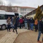 Erzincan'da Afgan uyruklu 16 sığınmacı yakalandı