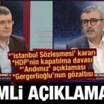 Mahir &Uuml;nal'dan canlı yayında &ouml;nemli a&ccedil;ıklamalar