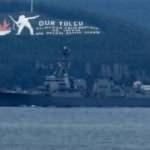 ABD savaş gemisi, Çanakkale Boğazı'ndan geçti
