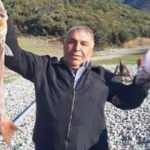 Amatör balıkçı oltasıyla 7 kiloluk sinarit avladı