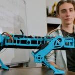 Lise öğrencisi robot köpek geliştirdi