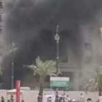 Mescid-i Nebevi yakınlarında yangın!