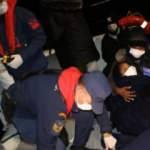 Yunanistan'ın &ouml;l&uuml;me terk ettiği 231 d&uuml;zensiz g&ouml;&ccedil;men kurtarıldı