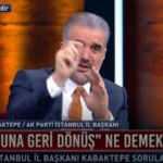 '94 Ruhuna Dönüş' ne demek? Kabaktepe canlı yayında açıkladı