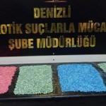 Denizli'de durdurulan hafif ticari ara&ccedil;tan 19 bin 826 uyuşturucu hap &ccedil;ıktı