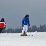 Doğu'da ilkbaharda da kayak keyfi devam ediyor