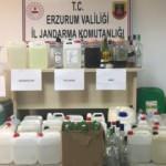 Erzurum'da sahte alkol ve dezenfektan operasyonu: 1 gözaltı