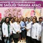 Gaziantep Büyükşehir Belediyesi kansere karşı tarama ve eğitim çalışmalarını sürdürüyor