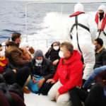 Lastik botun motorunu bozup 15 göçmeni Türkiye'ye ittiler