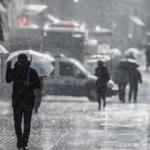 Nisan ayında şubat havası! Bir günde kış geldi