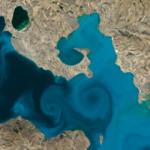 Van Gölü'nün uzaydan çekilen görseli final için iddialı