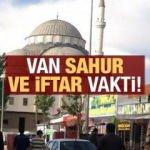 Van İmsakiye 2021: Diyanet Van sahur saatleri ve iftar vakti