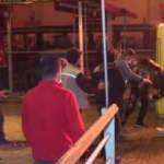 Akıllara durgunluk veren olay! Yangını bırakıp kavgaya tutuştular