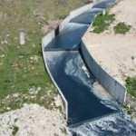 Esenyurt'taki Haramidere yine mavi aktı	