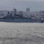 İki Rus savaş gemisi İstanbul Boğazı'ndan geçti