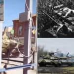 53 yıl sonra tekrar ortaya çıktı! Rusya'nın tanklara çektiği boyaya dikkat
