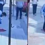 Türk bayrağının üzerine basan provokatör gözaltına alındı