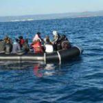 Türk kara sularına itilen 55 düzensiz göçmen kurtarıldı