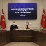Bakanlıklarda devir teslim törenleri yapıldı