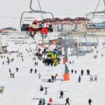Cıbıltepe Kayak Merkezi'nde turizmcilerin yüzü güldü
