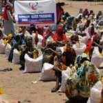 Türk derneği Çad'da 250 aileye gıda paketi dağıttı