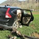 Kaymakam ve belediye başkanını taşıyan araç kaza yaptı: 4 yaralı