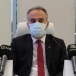 Koronavir&uuml;se yakalanan Bursa B&uuml;y&uuml;kşehir Belediye Başkanı Aktaş'ın son durumu