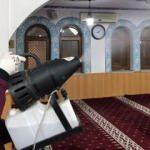 Ramazana özel camilere ücretsiz dezenfekte