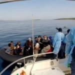 63 kaçak göçmen kurtarıldı