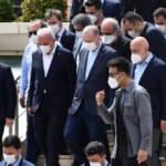 Cumhurbaşkanı Erdoğan, İsmet Yıldırım'ın babasının cenaze namazına katıldı