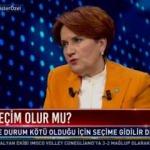 Erken se&ccedil;im tahmini tutmayan Akşener, ikinci tahmini yapamadı