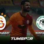 Galatasaray Konyaspor ma&ccedil;ı geniş &ouml;zeti ve golleri (BeIN Sports) Aslan Emre'yle g&uuml;ld&uuml;!