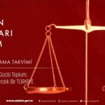 İnsan Hakları Eylem Planı takvimi Adalet Bakanlığı sitesinde yayınlandı