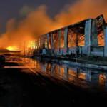 Osmaniye'de geri dönüşüm fabrikasının deposunda çıkan yangın kontrol altına alındı