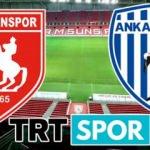 Samsunspor Ankaraspor maçı canlı izle! TRT Spor TFF 1. Lig maçı canlı skor takip et!