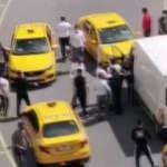 Yol verme tartışması kanlı bitti! Dehşet anları kamerada