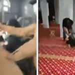 Devlete meydan okudu, camide provokasyona soyundu! Polis hadlerini bildirdi