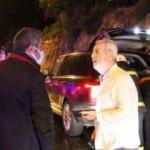 Eski milletvekilinin kullandığı araç alev alev yandı