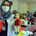 Muşlu kadınlar, atık malzemelerden oyuncak üretti