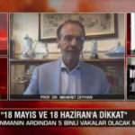 Prof. Dr. Ceyhan'dan uyarı: 18 Mayıs ve 18 Haziran'a dikkat