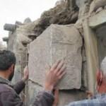 Yılın en büyük keşfi! Kapı basamağı olarak kullanılmış