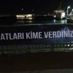 Hayvanseverlerden İBB'ye pankartlı tepki!