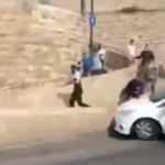 İşgalci yerleşimci aracını Müslümanların üzerine sürdü