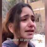 Evleri bombalanan 10 yaşındaki Gazzeli kız dünyaya böyle seslendi