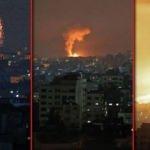 İşgalci İsrail F-16'larla katliam yapıyor!