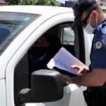 Keşan'da s&uuml;r&uuml;c&uuml;ler denetlendi, 'e-Devlet izin belgesi' hatırlatıldı